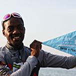 Sizwe Lawrence Ndlovu - Schlagmann des Olympiasiegers 2012 in London aus Südafrika im SM4- Lgw