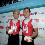 Leichtgewichts Männer-Doppelzweier - Jason Osborne, Moritz Moos (vlnr)_Foto DRV,Seyb